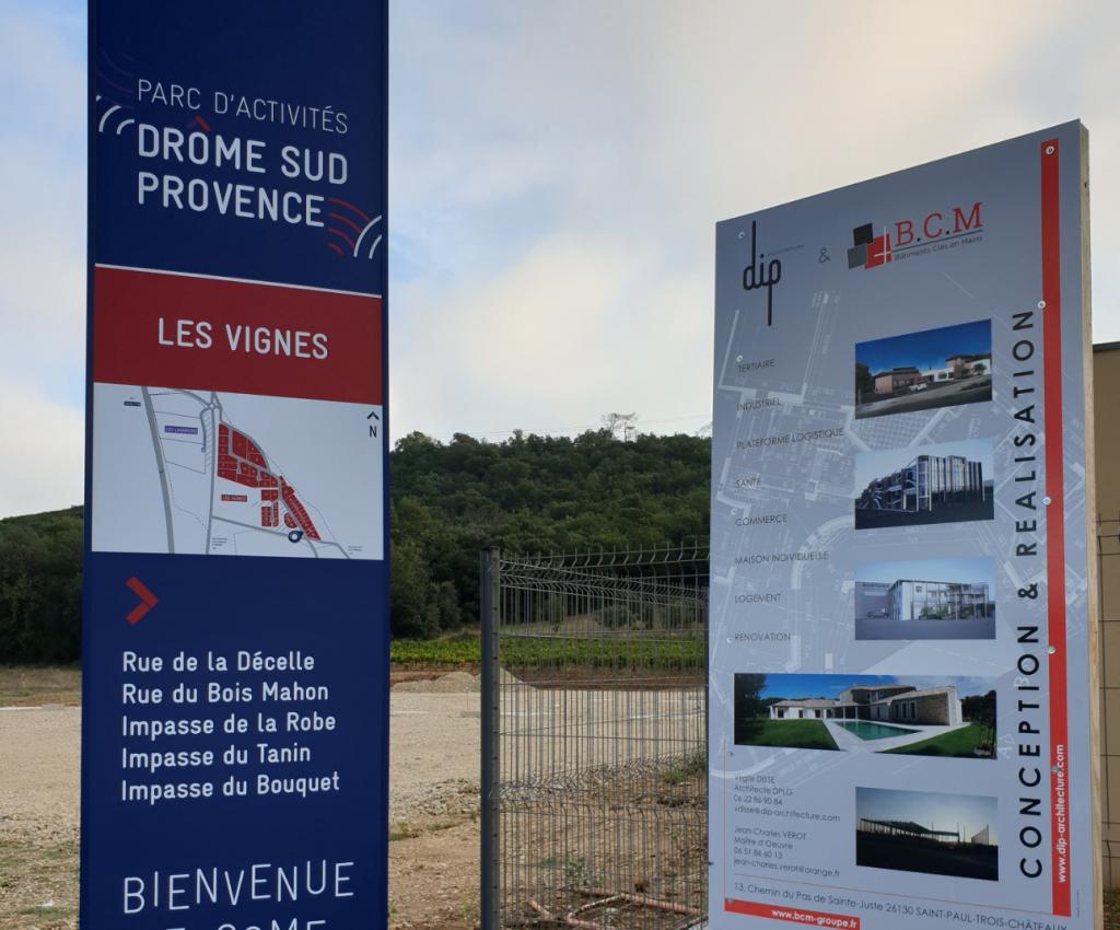 CONSTRUIRE SUR LE PARC D'ACTIVITES DRÔME-SUD PROVENCE